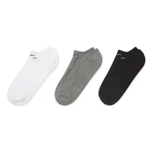 Nike Everyday Cushioned No-Show Socks 3 Pack White / Black / Grey