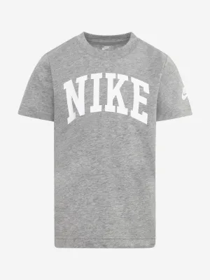 Nike Kids Club Seasonal Jersey T-Shirt in Grey
