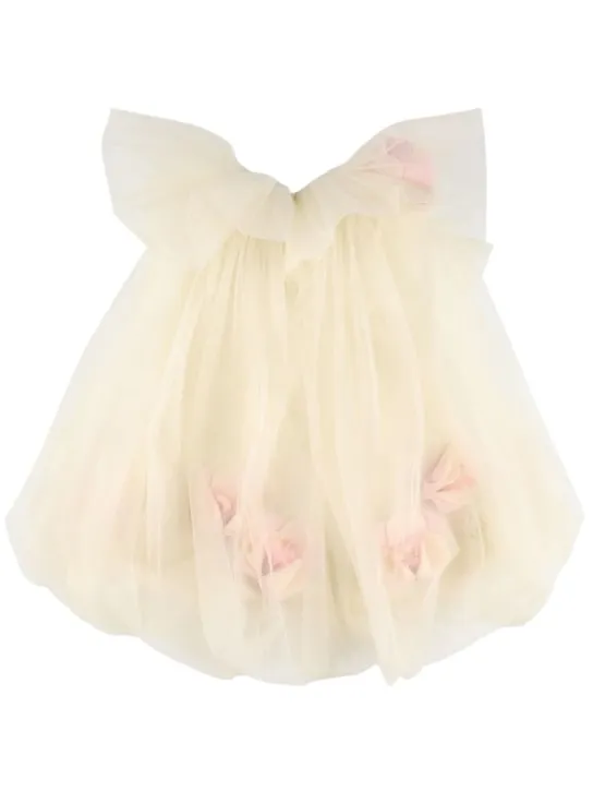 Nikolia   Tulle dress w/ appliqués 