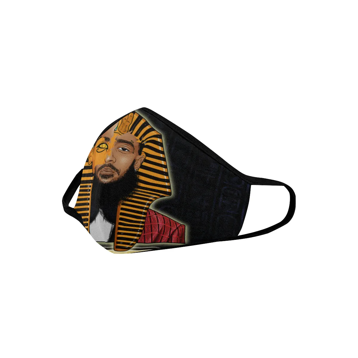 NIPSEY THA GREAT Mouth Mask in One Piece (2 Filters Included)