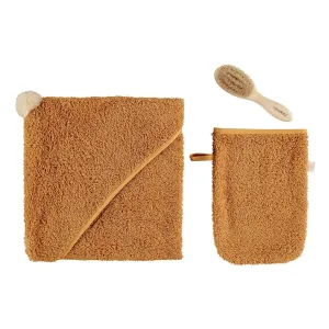 Nobodinoz So Cute Baby Bath Set in Caramel