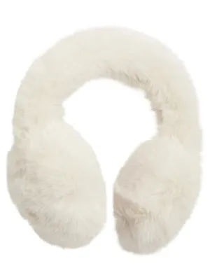 Nooki Edie Faux Fur Earmuffs Buttermilk
