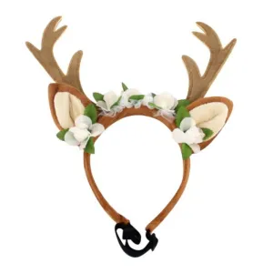 Nordic Reindeer Antlers Dog Headpiece
