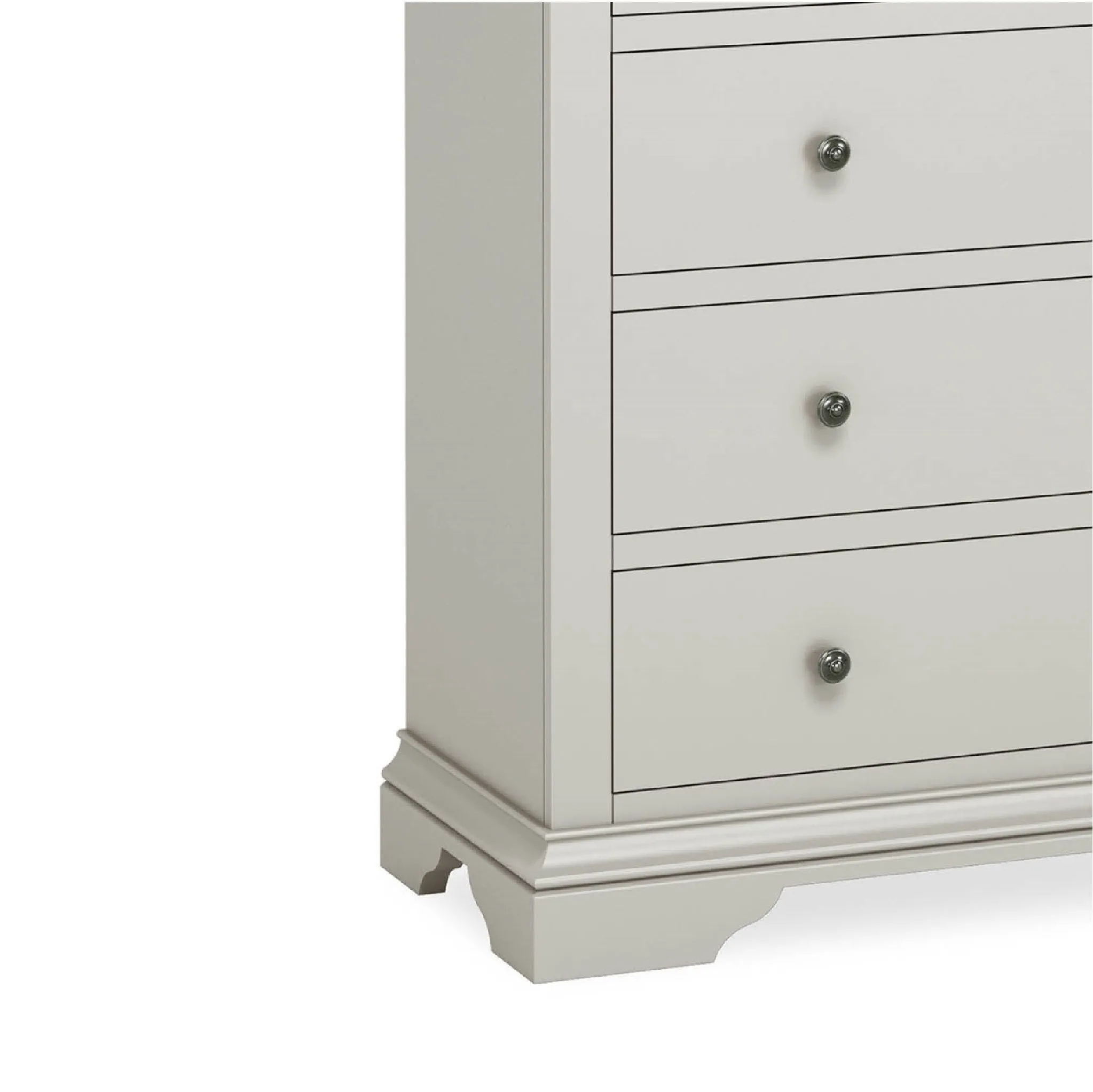 Normandy Grey 2 over 3 Drawer Chest