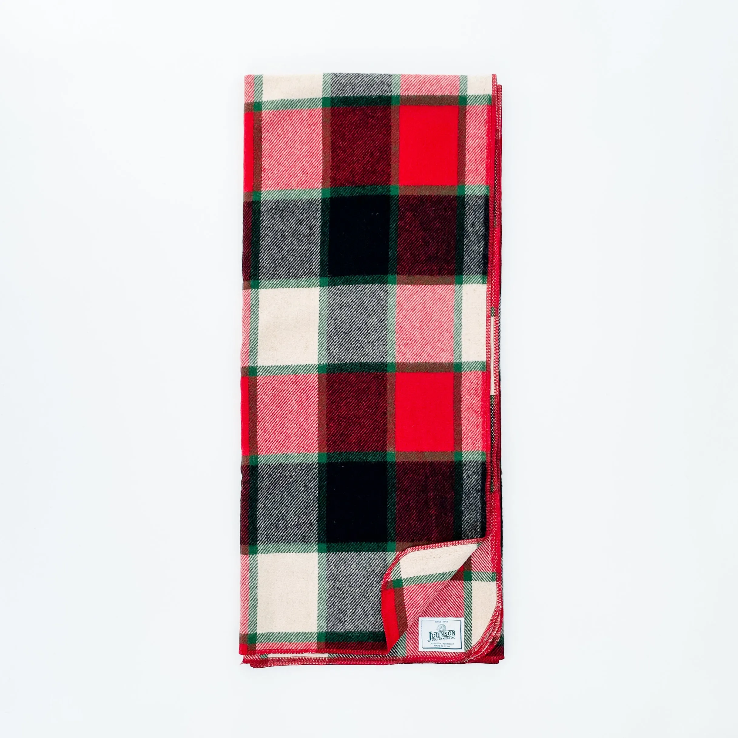 Norris Wool Throw - Old Canadian Plaid