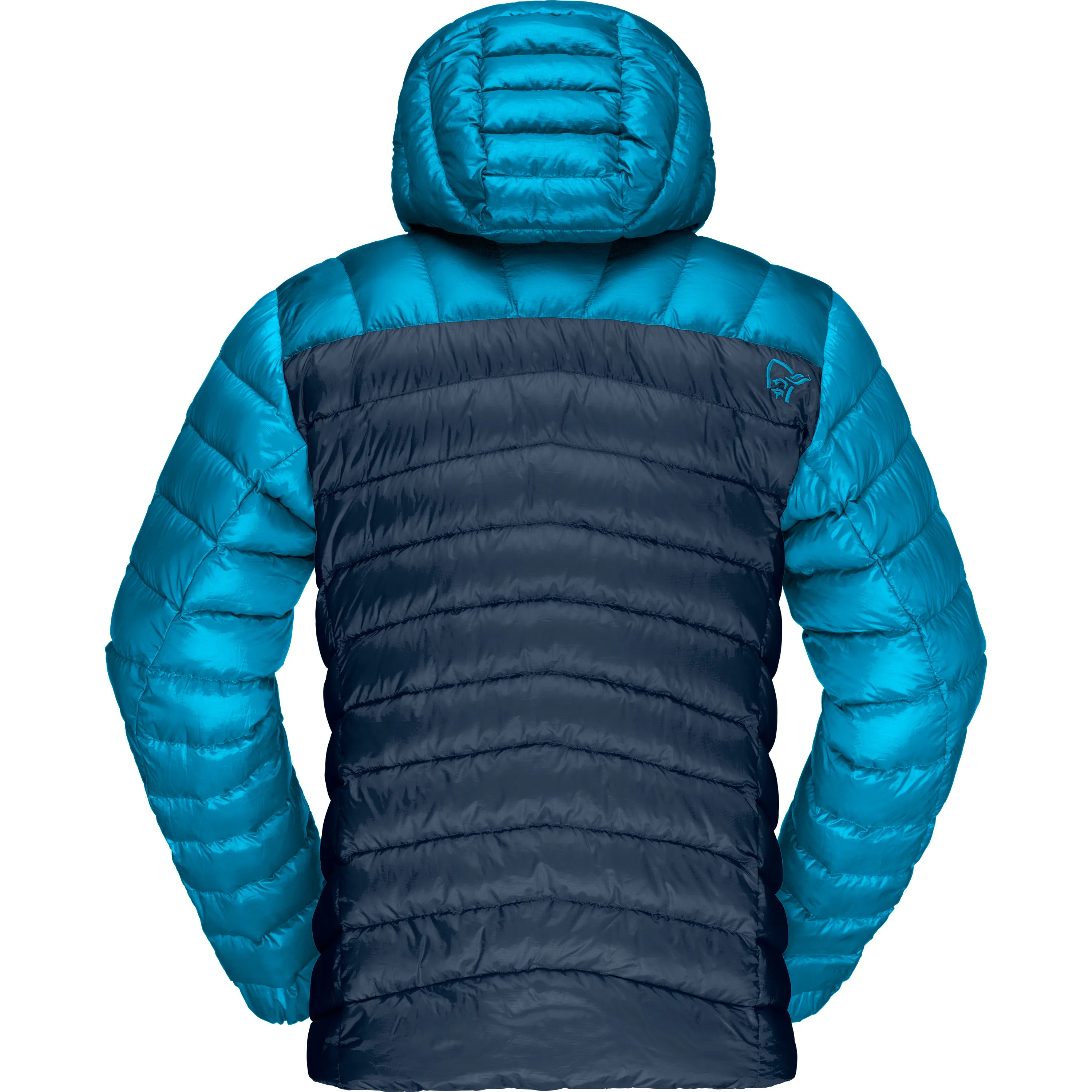 Norrøna Men&#x27;s Lyngen Down850 Hood Hawaiian Surf/Indigo Night | Buy Norrøna Men&#x27;s Lyngen Down850 Hood Hawaiian Surf/Indigo Night here | Outnorth