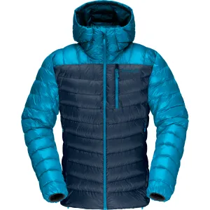 Norrøna Men&#x27;s Lyngen Down850 Hood Hawaiian Surf/Indigo Night | Buy Norrøna Men&#x27;s Lyngen Down850 Hood Hawaiian Surf/Indigo Night here | Outnorth