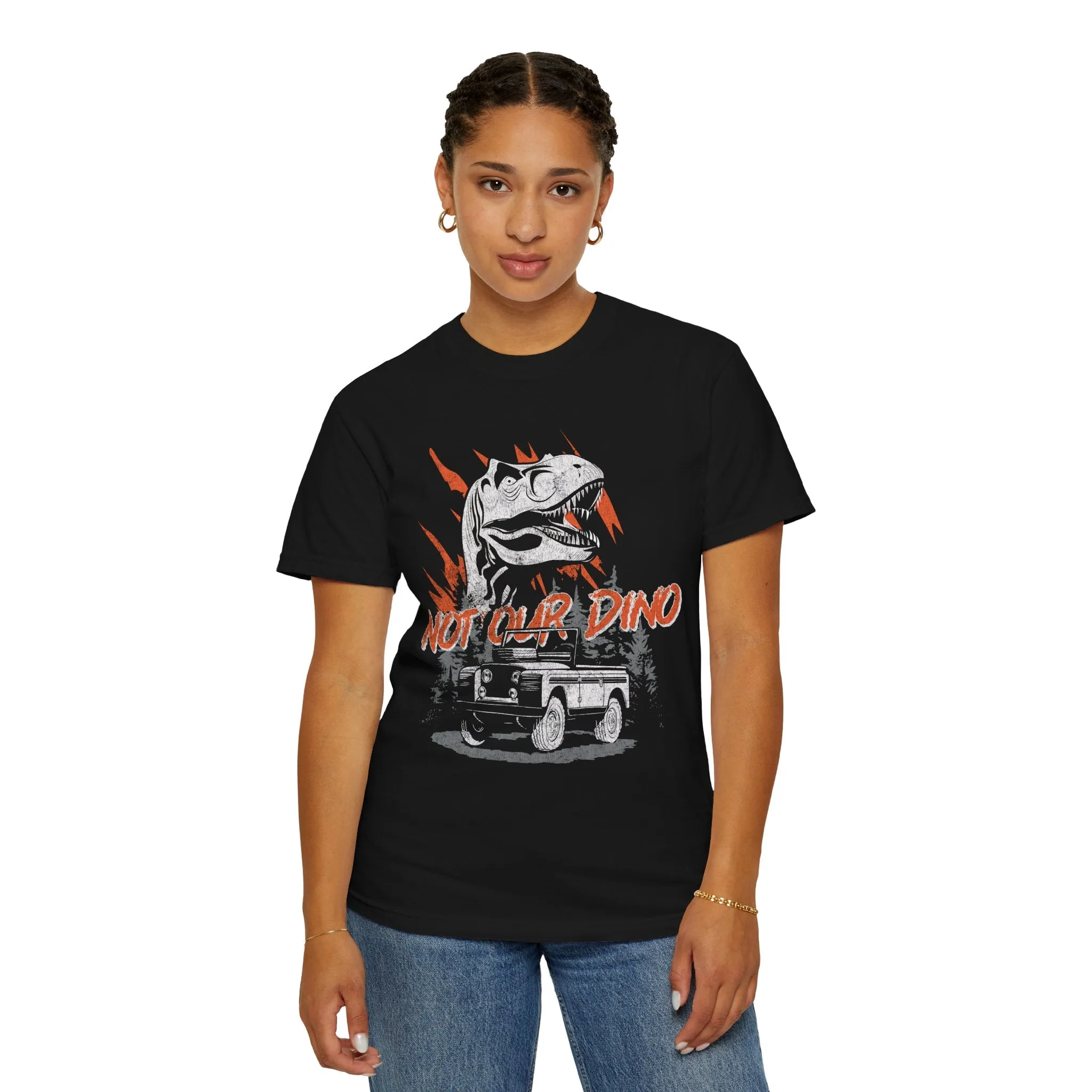 Not Our Dino Comfort Color Tees