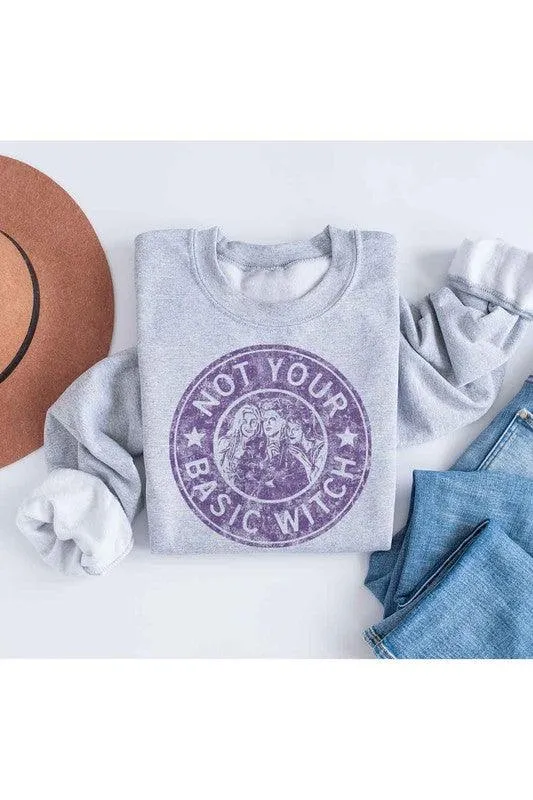NOT YOUR BASIC WITCH PULLOVER (SIZE 3XL LEFT)