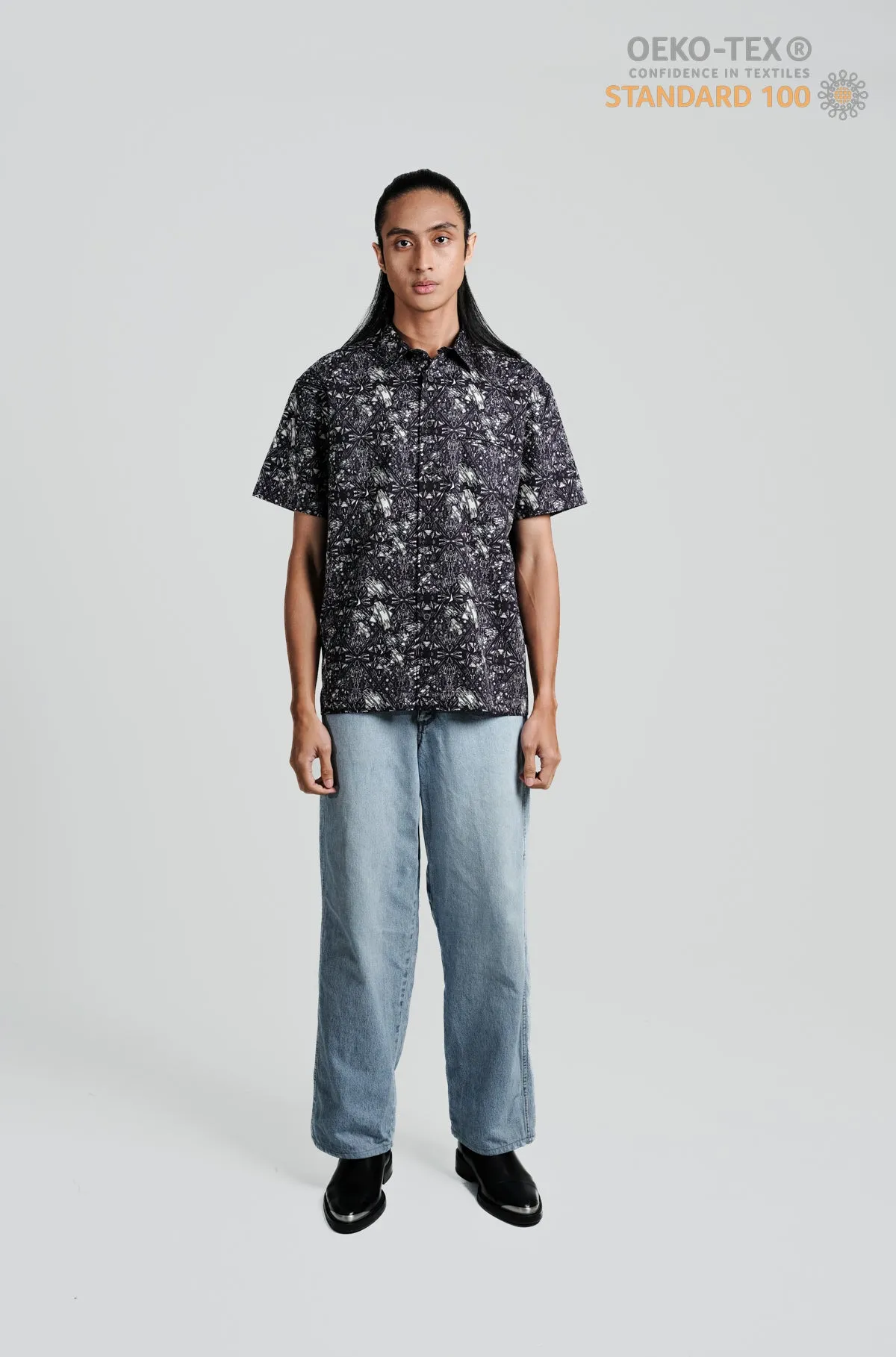 Nusantara Modern Fit Gasing in Lunar Rock-B