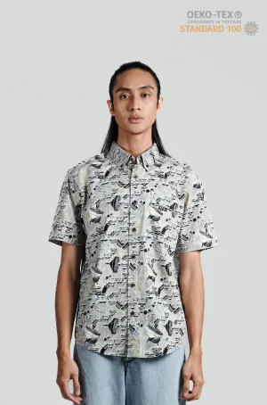 Nusantara Slim Fit Gasing 2 in Pussywillow Gray