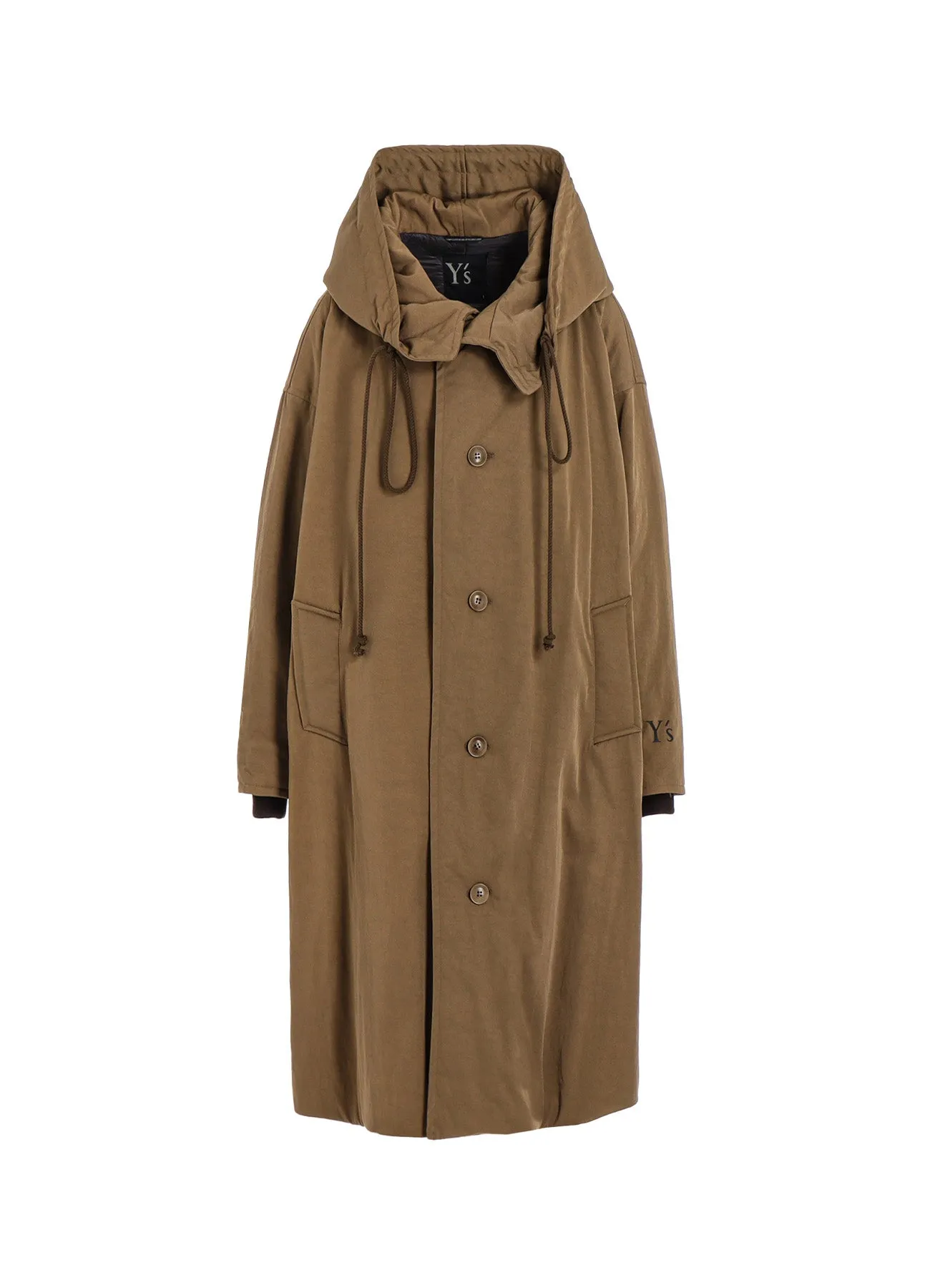 NY/ CHINO CLOTH HOODIE COAT