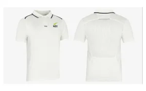 NZC Alpha White Cricket T-Shirt and Trousers Combo