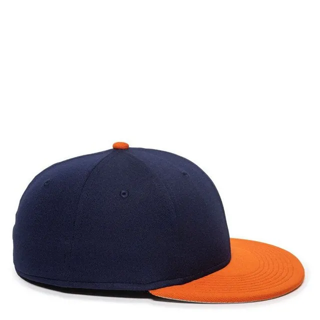 OC Sports 'Navy/Orange' Polyester Bamboo Charcoal Proflex Cap