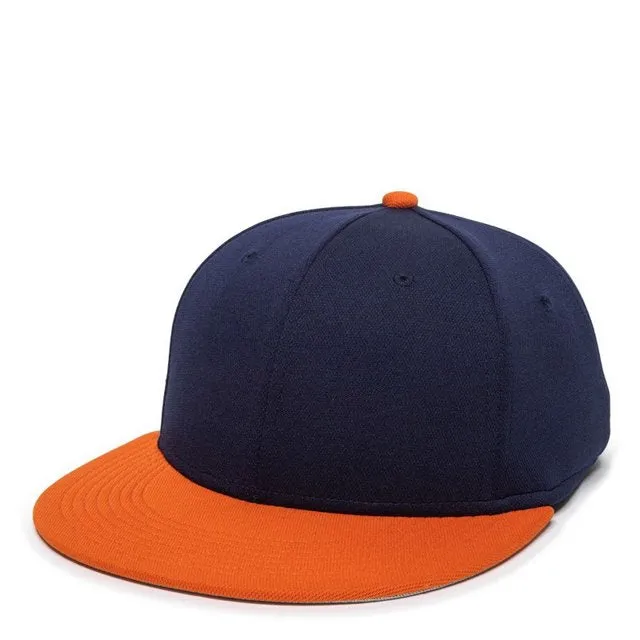 OC Sports 'Navy/Orange' Polyester Bamboo Charcoal Proflex Cap
