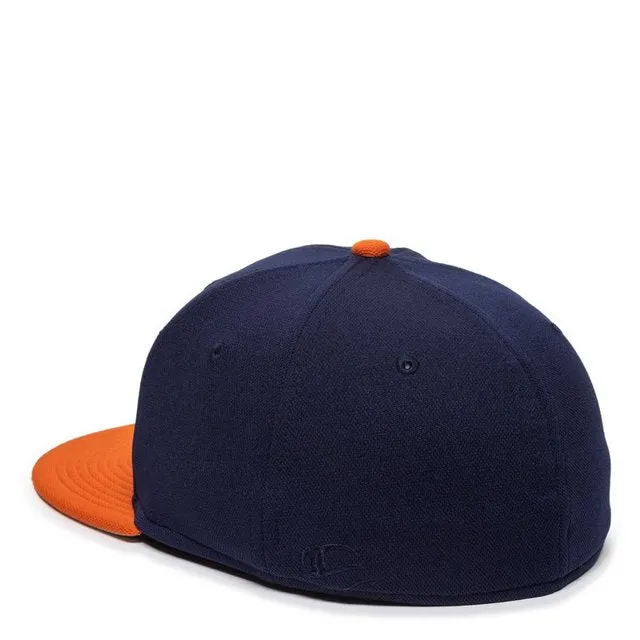 OC Sports 'Navy/Orange' Polyester Bamboo Charcoal Proflex Cap