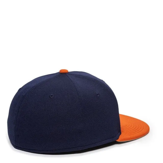 OC Sports 'Navy/Orange' Polyester Bamboo Charcoal Proflex Cap