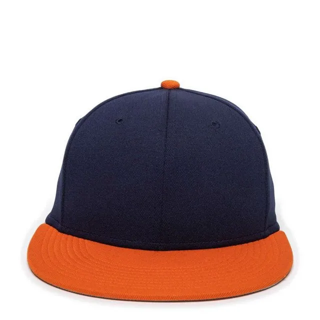 OC Sports 'Navy/Orange' Polyester Bamboo Charcoal Proflex Cap