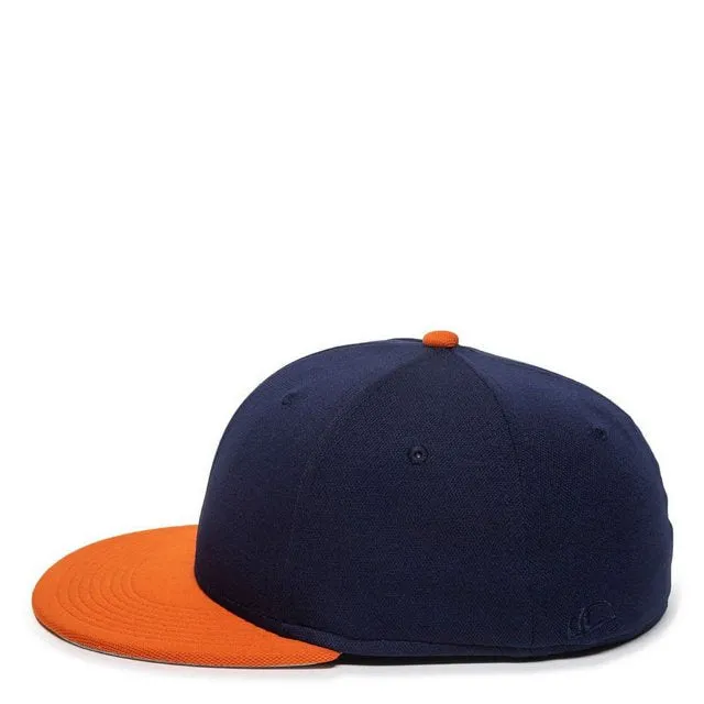 OC Sports 'Navy/Orange' Polyester Bamboo Charcoal Proflex Cap