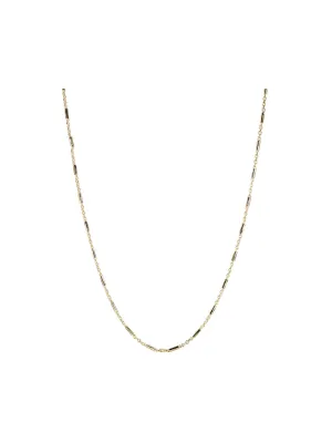 Octagon Tube Chain Necklace