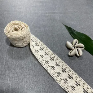 Off Cream Dyeable Cotton Lace PC-9202