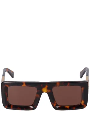 Off-White   Leonardo squared acetate sunglasses 