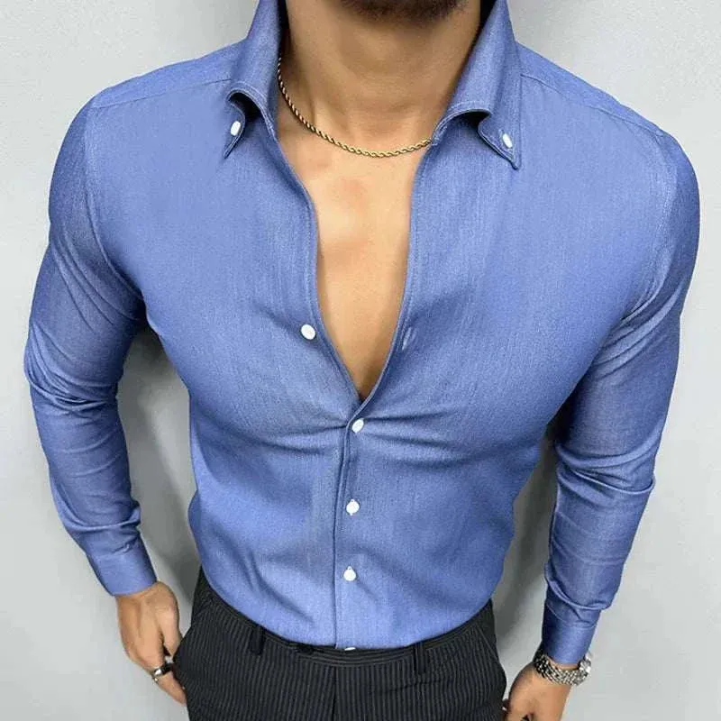 Office outfit suit long sleeve shirt