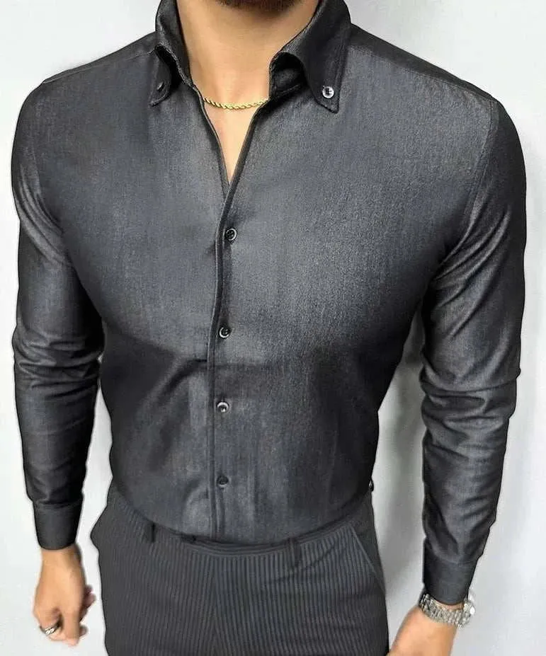 Office outfit suit long sleeve shirt