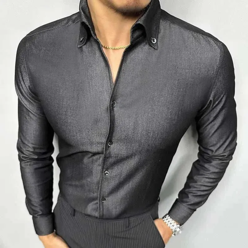 Office outfit suit long sleeve shirt