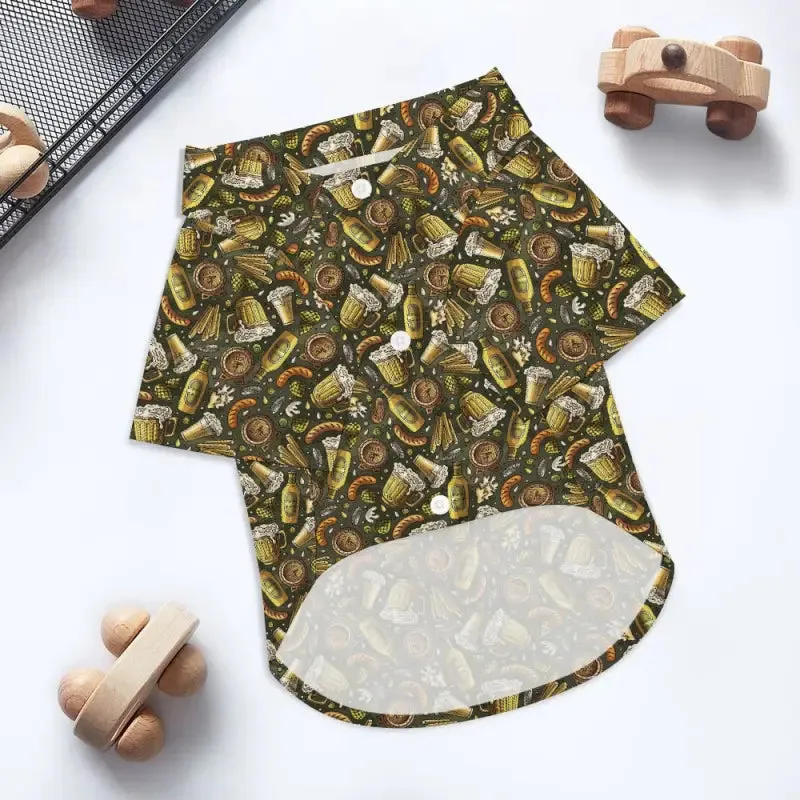 Oktoberfest Pet Shirt for Stylish Festive Furry Friends