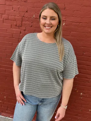 Olive Textured Tee