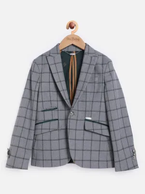 One Friday Grey Full Sleeves Blazer