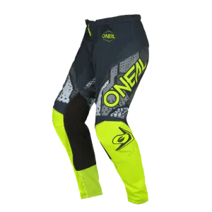 O'Neal Element Camo Pant Gray/Neon Yellow