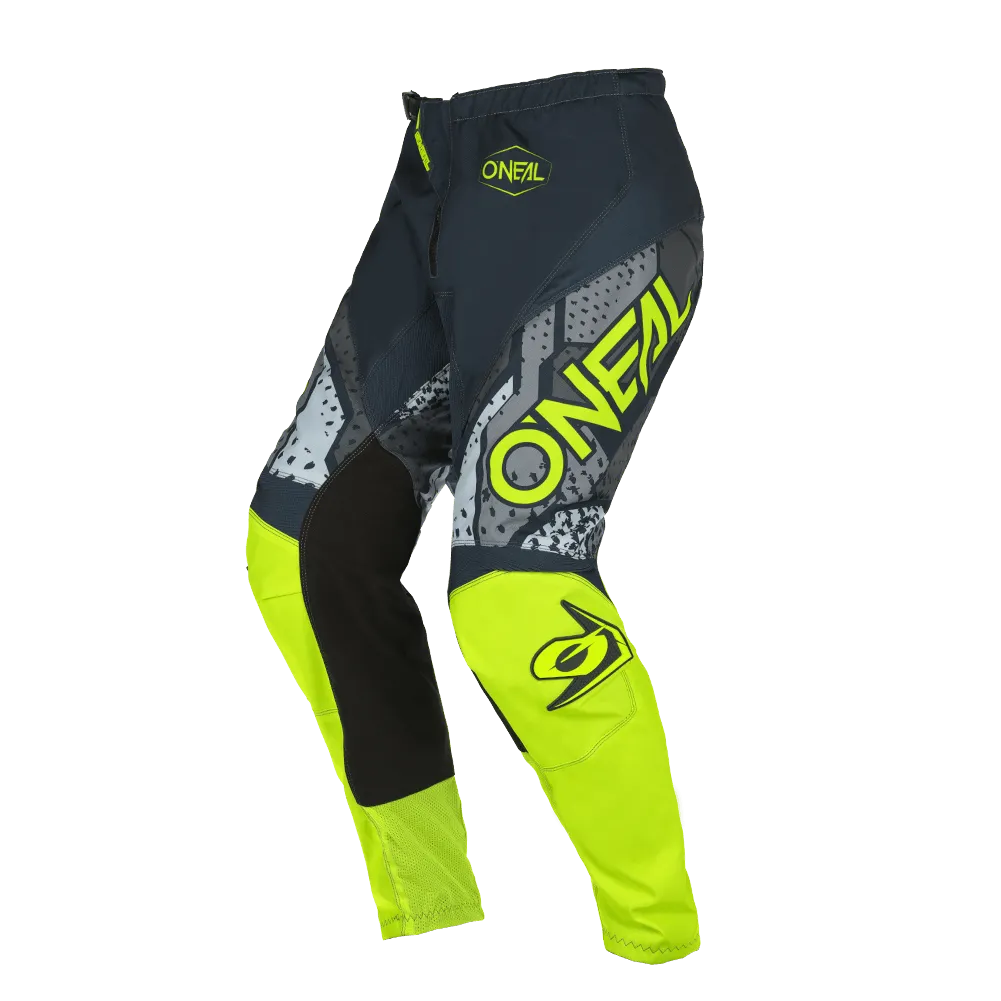 O'Neal Element Camo Pant Gray/Neon Yellow