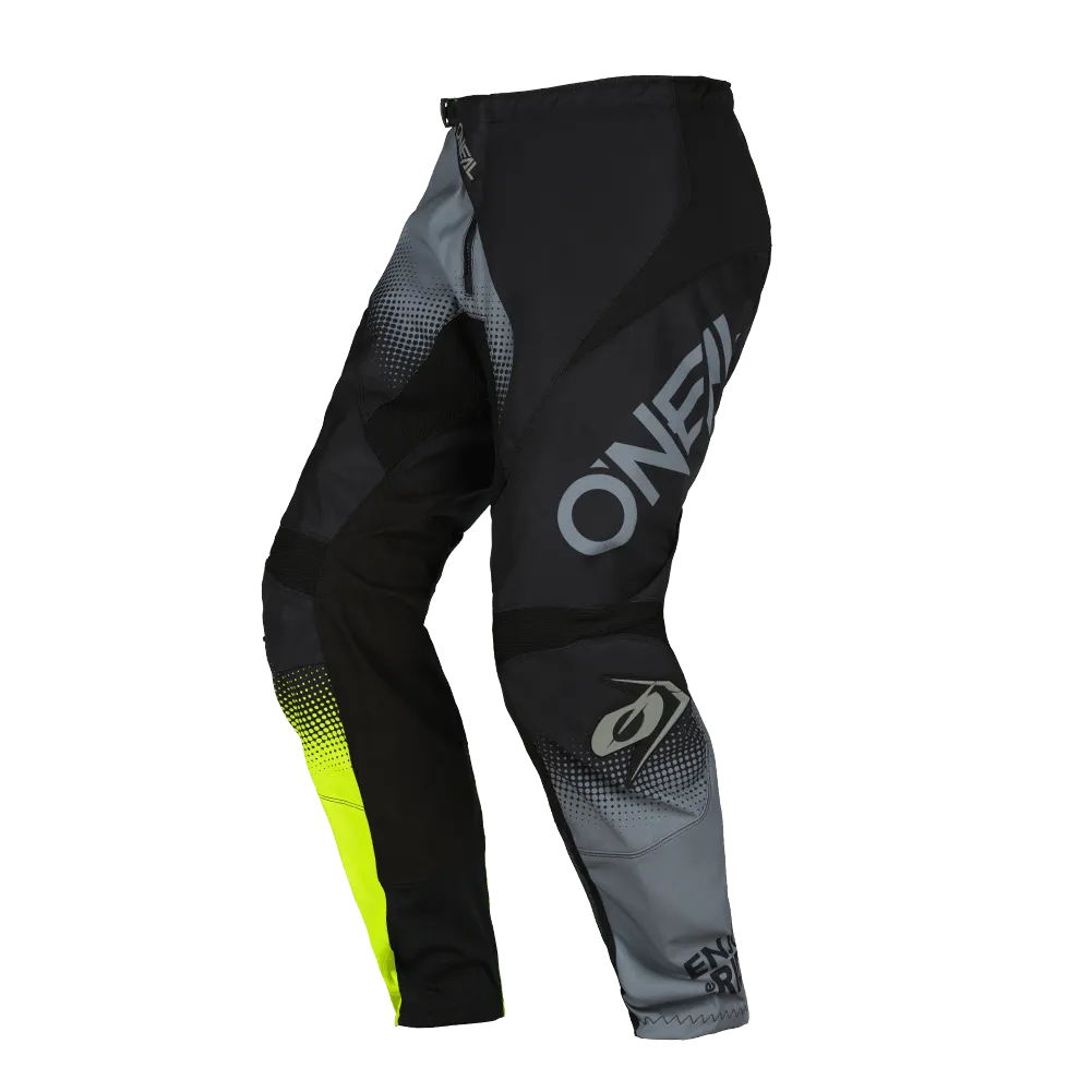 O'Neal Element Racewear Pant Black/Gray/Neon Yellow