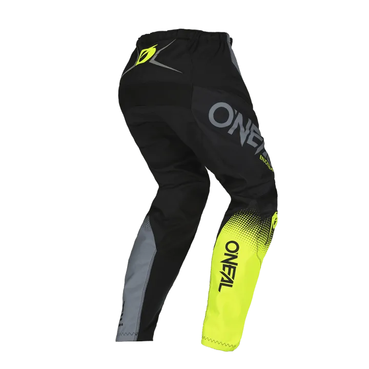 O'Neal Element Racewear Pant Black/Gray/Neon Yellow