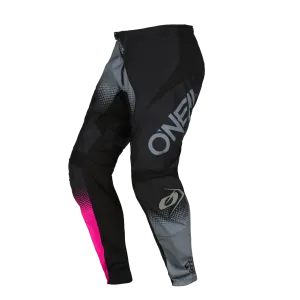 O'Neal Girls Element Youth Racewear Pant Black/Gray/Pink
