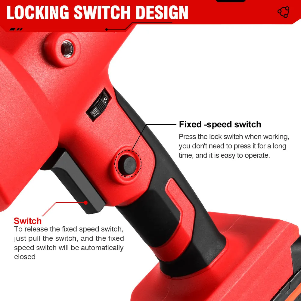 ONEVAN 380mm Brushless Electric Drywall Sander | For Makita 18V Battery