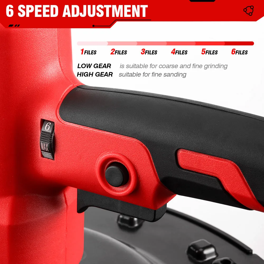 ONEVAN 380mm Brushless Electric Drywall Sander | For Makita 18V Battery