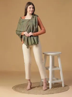 Opal Whisper Women Dobby Shawl