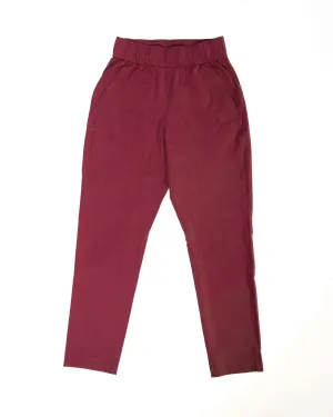 open air pant (32") | merlot