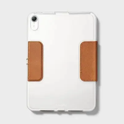 Open Box - Apple iPad Mini Folio Faux Leather Case - heyday Brown