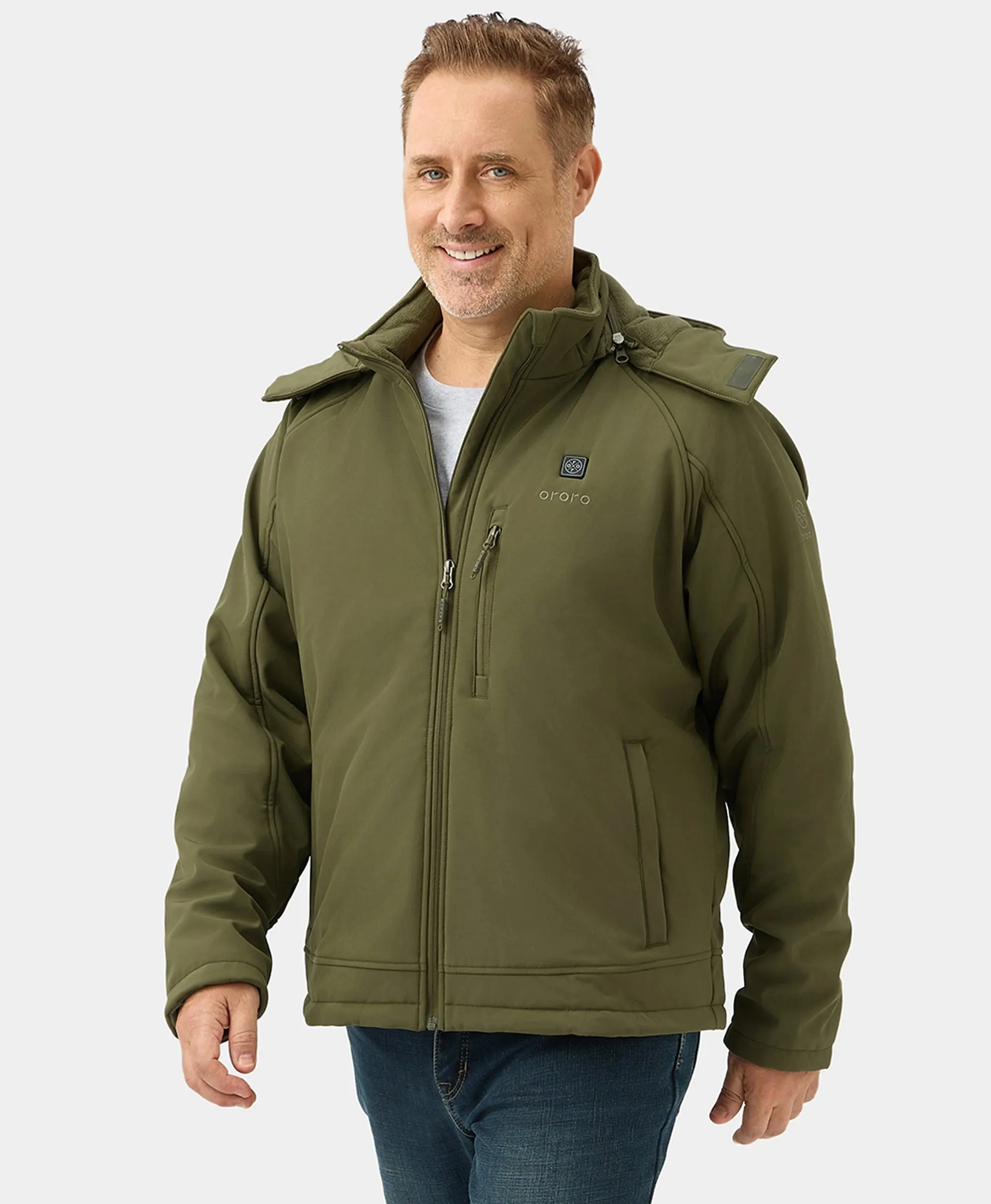(Open-box) Men's Classic Heated Jacket (Battery Set Not Included)