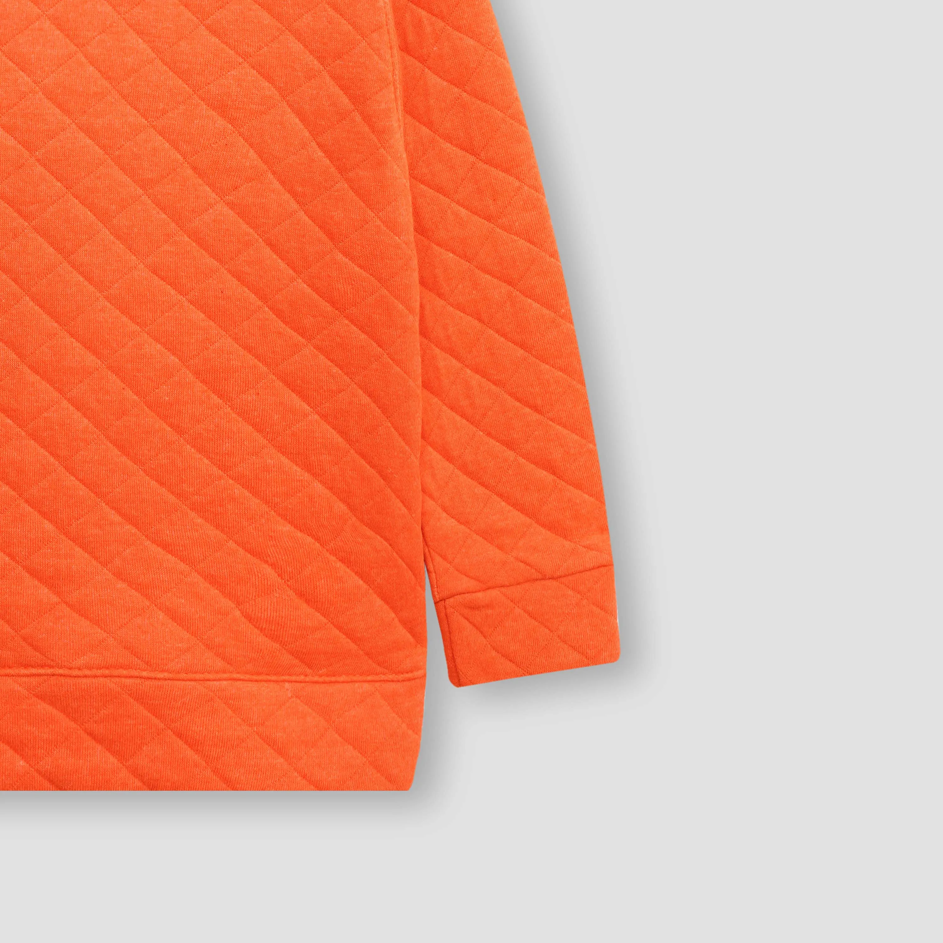 Orange quilting Sweatshirt for Kids