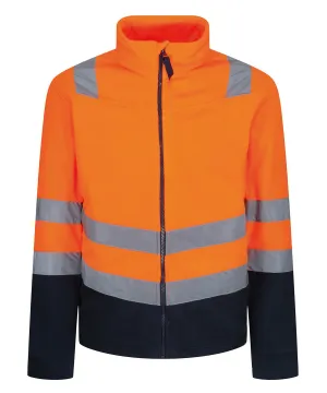 Orange/Navy - Pro hi-vis 250 fleece