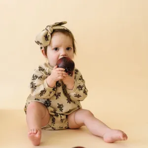 Organic Bubble Romper - Posy