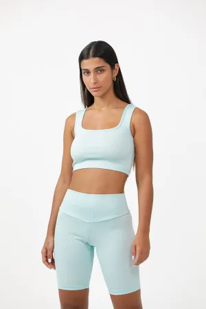 Organic Cotton & Bamboo Ribbed Bikers Short