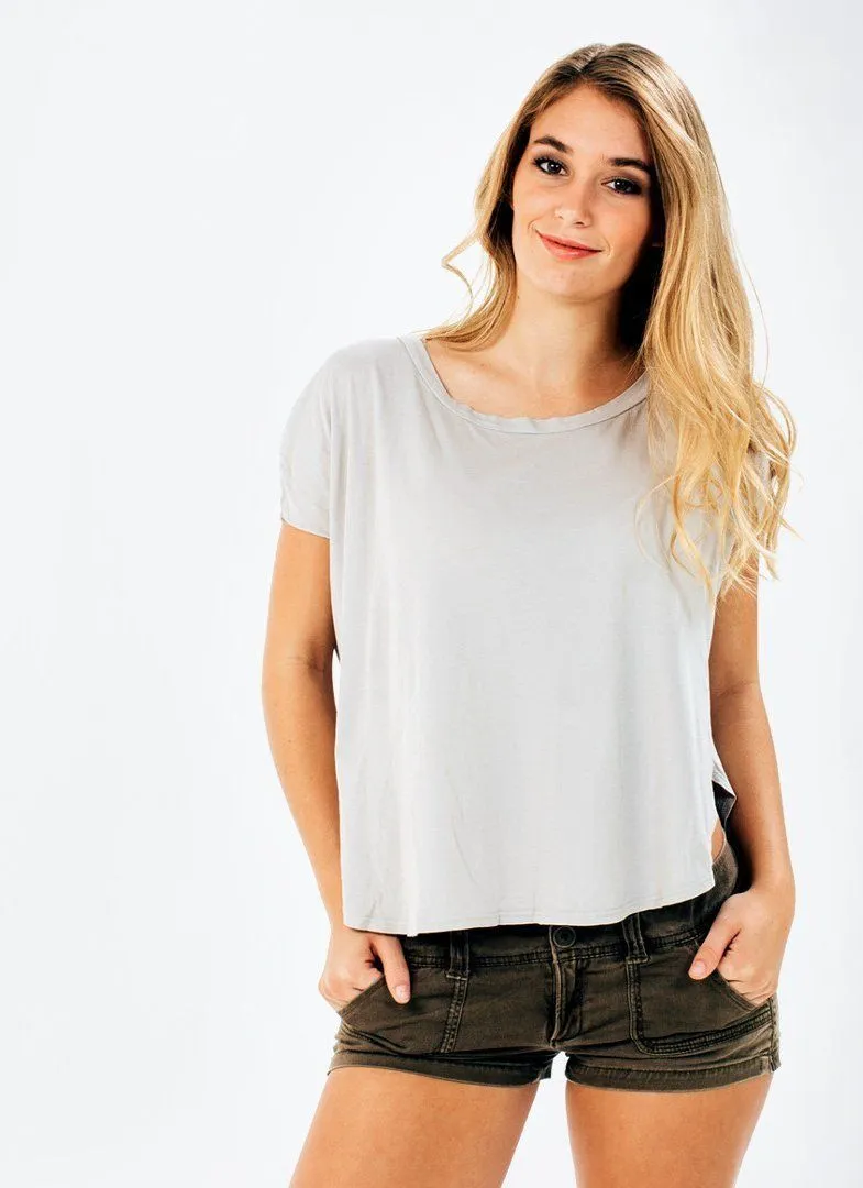 Organic Cotton Split Tee