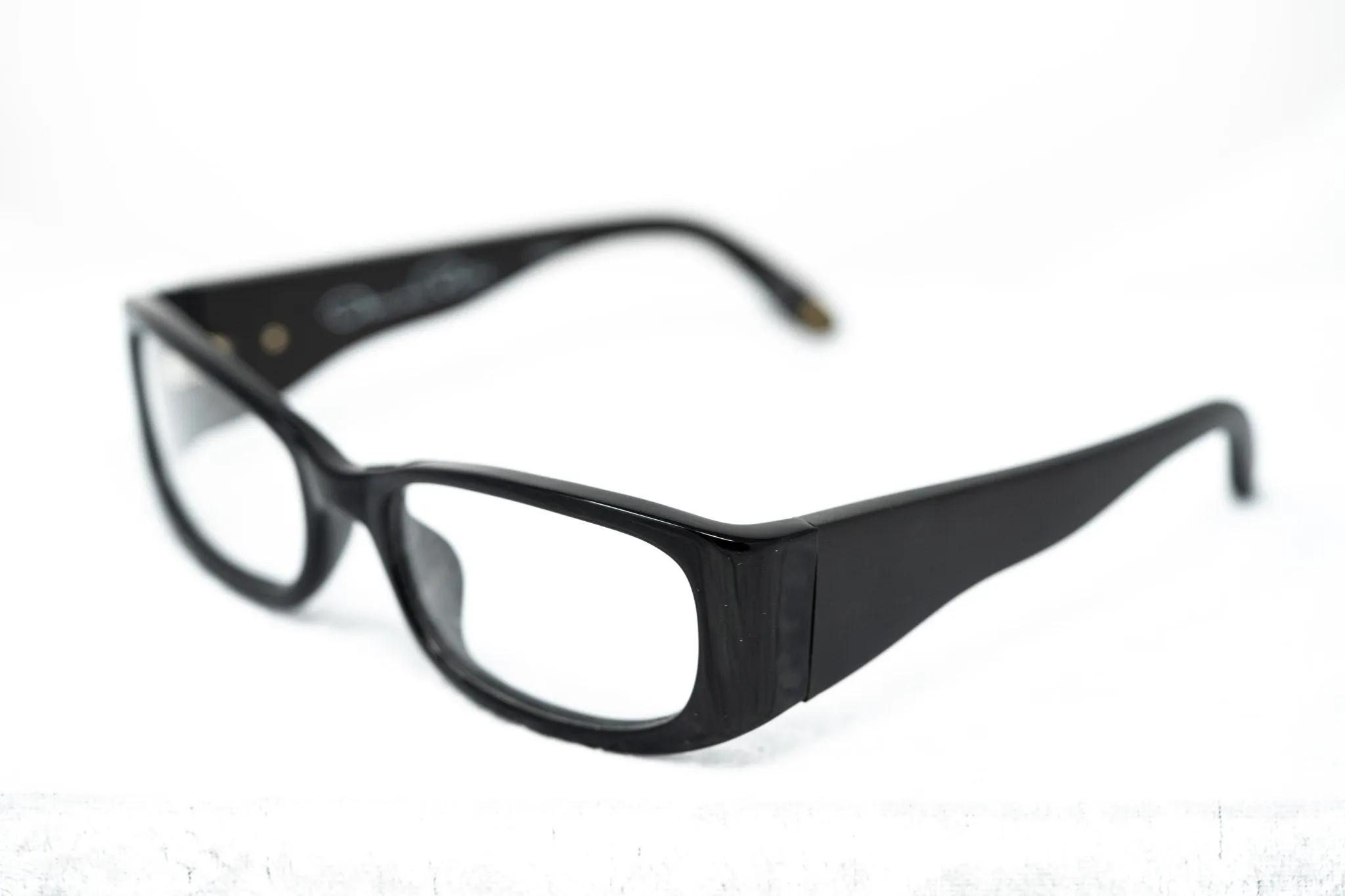 Oscar De La Renta Eyeglasses Rectangle Black and Clear