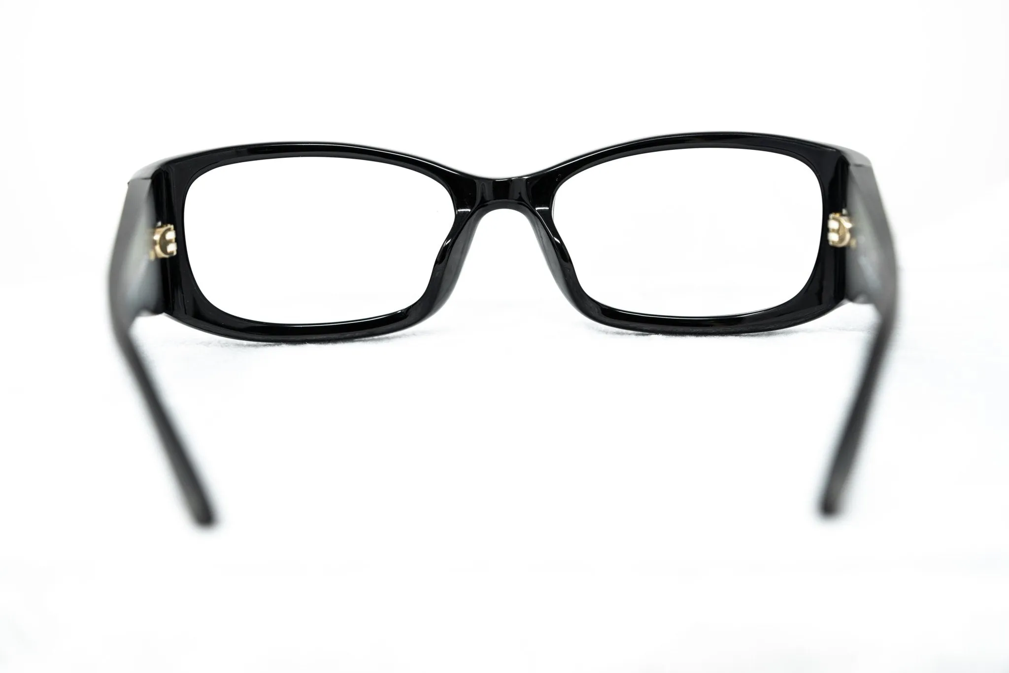 Oscar De La Renta Eyeglasses Rectangle Black and Clear
